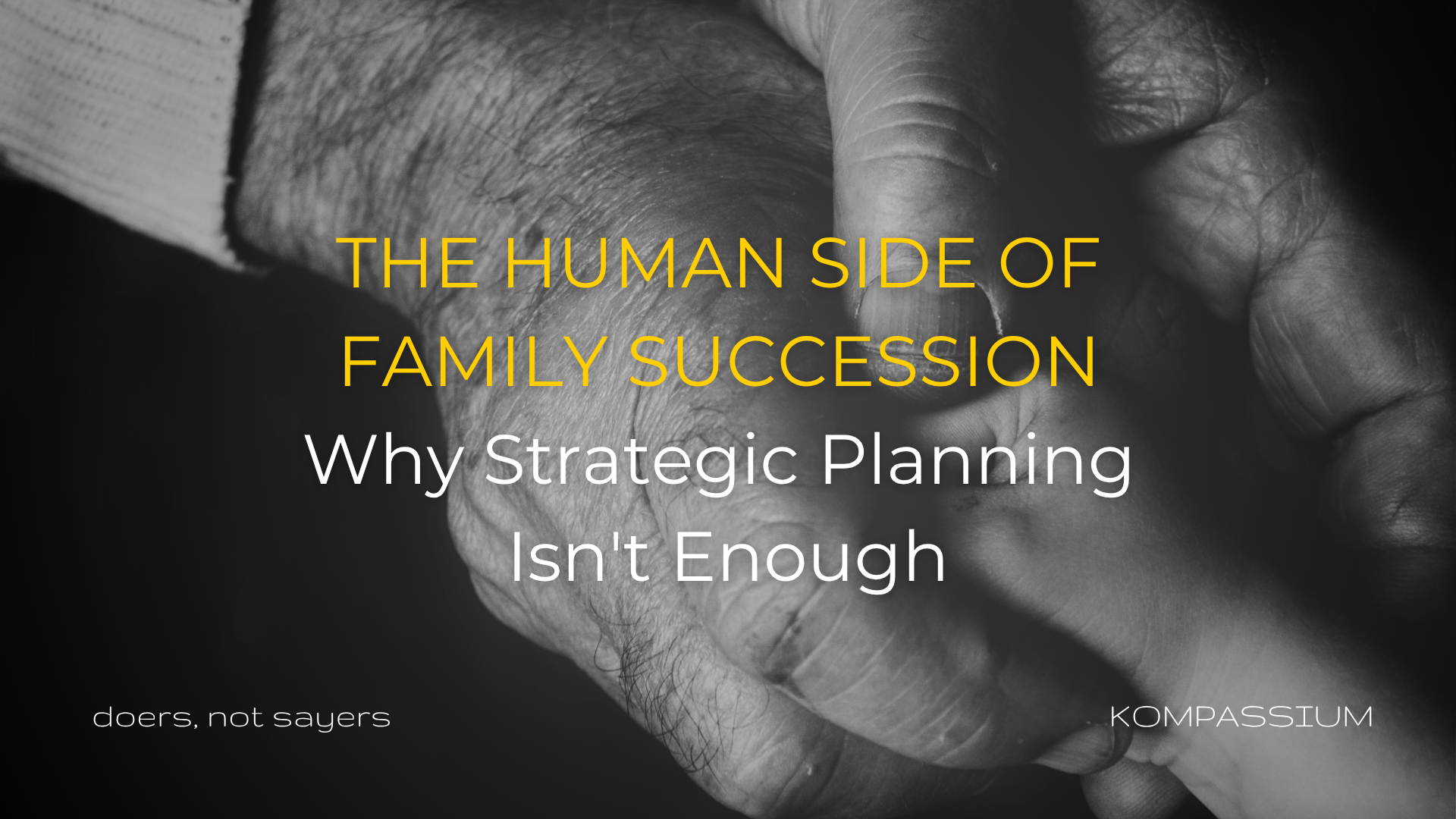 The Human Side of Family Succession